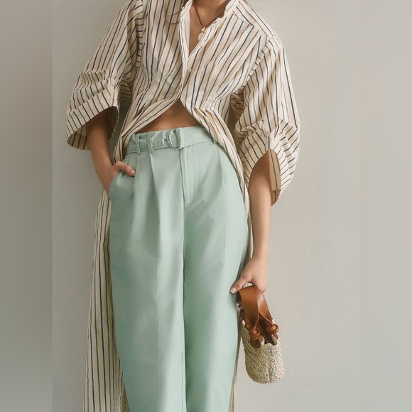 Anthropologie Mare Mare Mock Neck Midi Dress, Size M - Picture 5 of 7